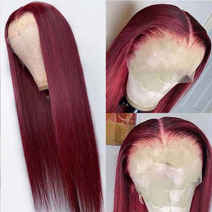 Peekaboo Studio Long Straight Front Lace Wig - Full Headgear, Smooth F