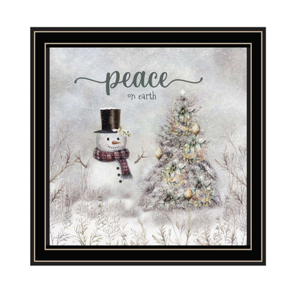 Robin Lee Viera 2-Piece Winter Peace On Earth Framed Wall Art Set