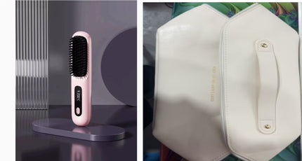 Peekaboo Studio 2-in-1 Wireless Hair Straightener & Curler - Fast Heat