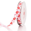 Red Lips 1CM / Red Lips / 1cm Wide 10 Yards Roll