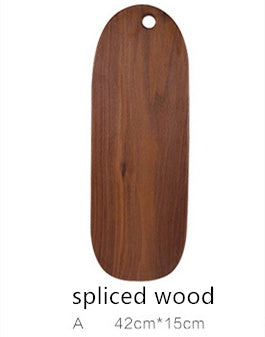 Hand Polished Black Walnut Chopping Board Set In Various Sizes
