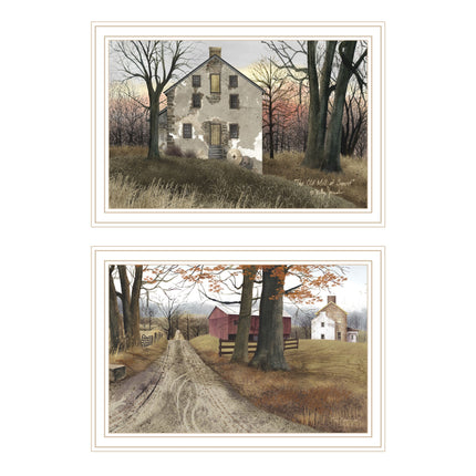 Billy Jacobs 2-Piece Framed Wall Art Set - Multicolor Home Decor