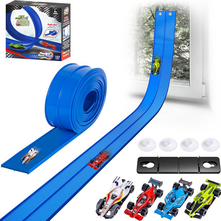 DIY Double Rail Car PVC Soft Track Track