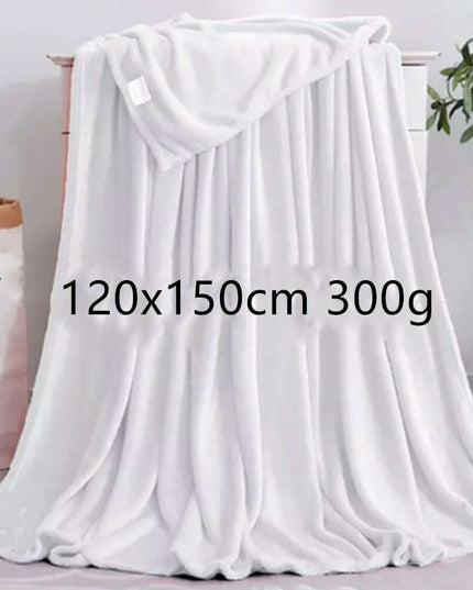 Dual-Sided Customizable Flannel Blanket 3D Design