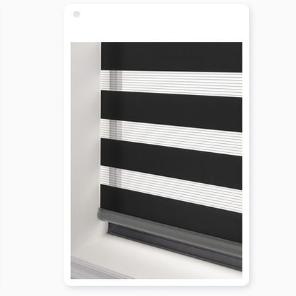 Peekaboo Studio Electric Zebra Curtain - Soft Semi-Shading Roll-Up Des
