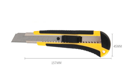 Peekaboo Studio Yellow 18mm Art Knife - Durable Plastic & Metal Design