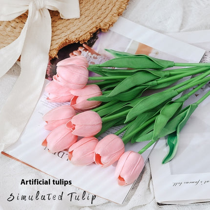 Peekaboo Studio Tulip Artificial Flower Arrangement - Realistic & Vibr
