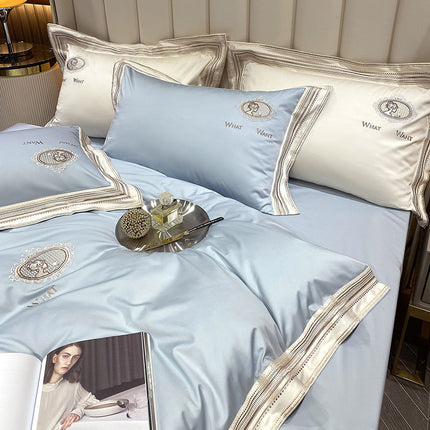Peekaboo Studio Cotton Satin Quilt Cover - Soft & Breathable Bedding
