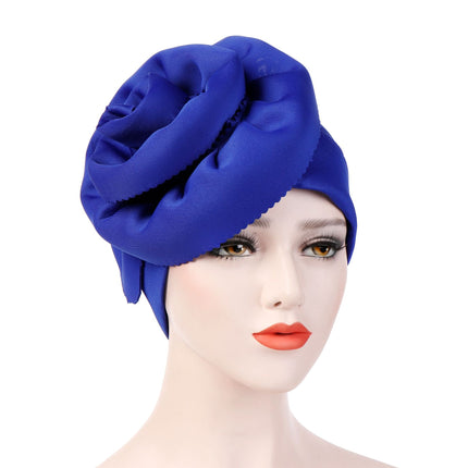 Peekaboo Studio Oversized Flower Bandana Hat - Stylish Side Plate Desi