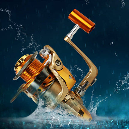 Metal Head Rocker Fishing Reel Fishing Reel Spinning Wheel Sea Rod Whe