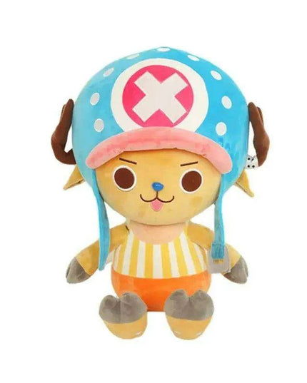 Charming Anime Plush Doll Set - Luffy, Chopper, Ace & Law - 25CM Collectible Figures for Kids and Loved Ones