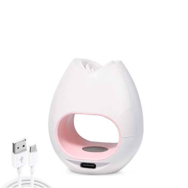 Rose Nail Light Therapy Device With Four Color Options For Comfort