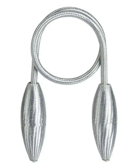 Versatile Plush Alloy Curtain Tiebacks with Adjustable Ropes for Heavy Drapes