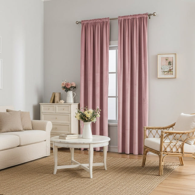 Velvet Luxury Natural Drape Comfortable Soft Home Decoration High Shad