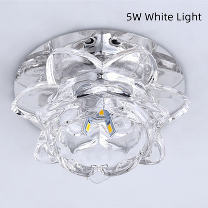 LED Aisle Light Corridor Hallway Lamp Crystal Stainless Steel 3W 5W