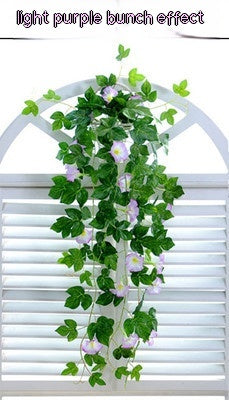 Peekaboo Studio Morning Glory Simulation Plant - Wall Hanging Decor