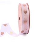 Bronzing rose gold hearts