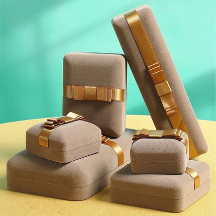 Peekaboo Studio Flannel Ribbon Ornament Storage Box – Durable & Stylis