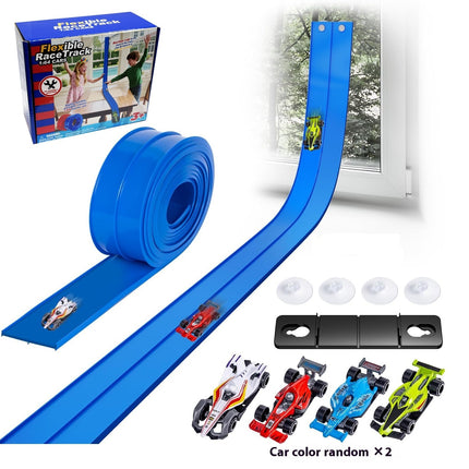 DIY Double Rail Car PVC Soft Track Track