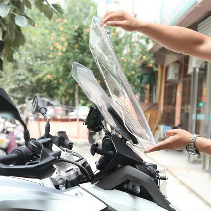 Peekaboo Studio Motorcycle Windshield Modification Parts with Goggles,