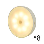 8pcs Warm light