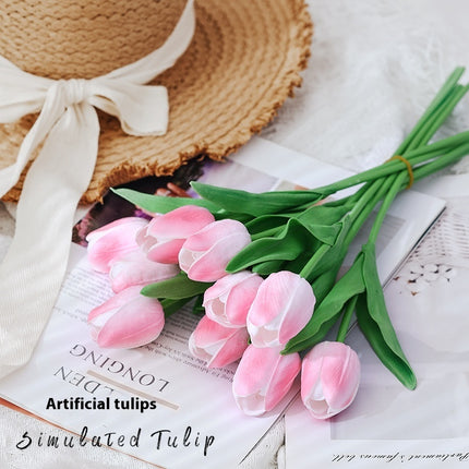 Peekaboo Studio Tulip Artificial Flower Arrangement - Realistic & Vibr