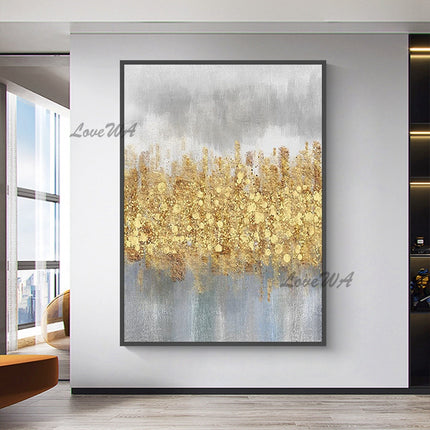 Abstract Rimless Living Room Decorative Mural