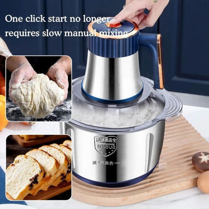 5L Electric Meat Grinder Mincer Mixer Blender Food Chopper Processor B
