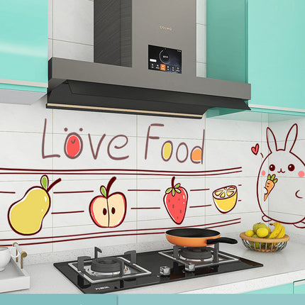 Peekaboo Studio Transparent Anti-Smoke Wallpaper, High Temp Resistant