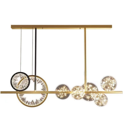 Peekaboo Studio Modern Crystal Table Lamps for Living Room & Bar