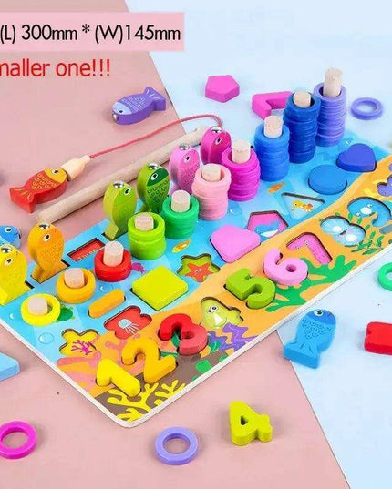 Montessori Math Fishing Puzzle Game - Engaging Educational Toy Set for Early Learners - Boost Skills & Inspire Imagination