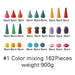 Colorful Wooden Building Blocks Kit for Creative Learning and Logical Development