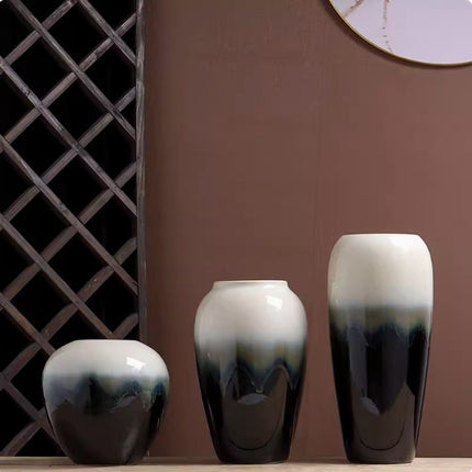 Ceramic Hydroponic Table Vase Set Modern Simple Home Decor