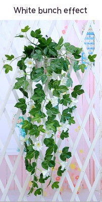Peekaboo Studio Morning Glory Simulation Plant - Wall Hanging Decor