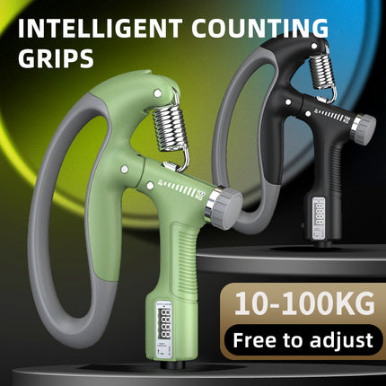 Adjustable Grip Strength Trainer 10 To 100 KG Hand Rehab Fitness Equipment