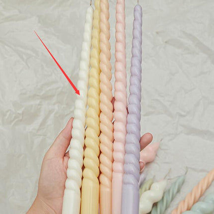 Handmade Soy Wax Aromatherapy Candle in Milk Colors — Gift for Birthday Parties
