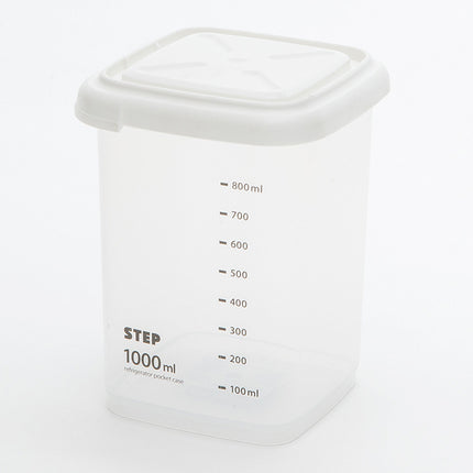 Peekaboo Studio Square Transparent Cans – Sealed Storage for Cereal &