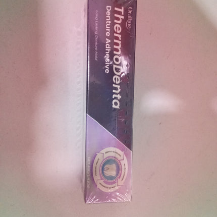 Très Elite Permanent Denture Adhesive - Strong Hold, Waterproof Formul