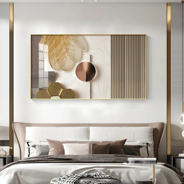 Luxurious Nordic Abstract Art Prints: Elevate Your Home Decor to New Levels