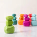 Colorful Wooden Building Blocks Kit for Creative Learning and Logical Development