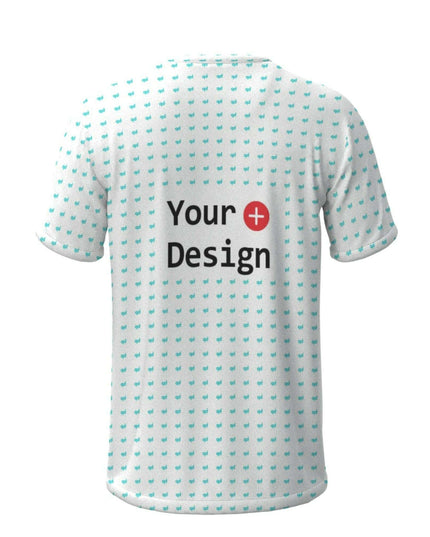 Customized Your Own Birdseye Cloth Crew Neck T-shirt