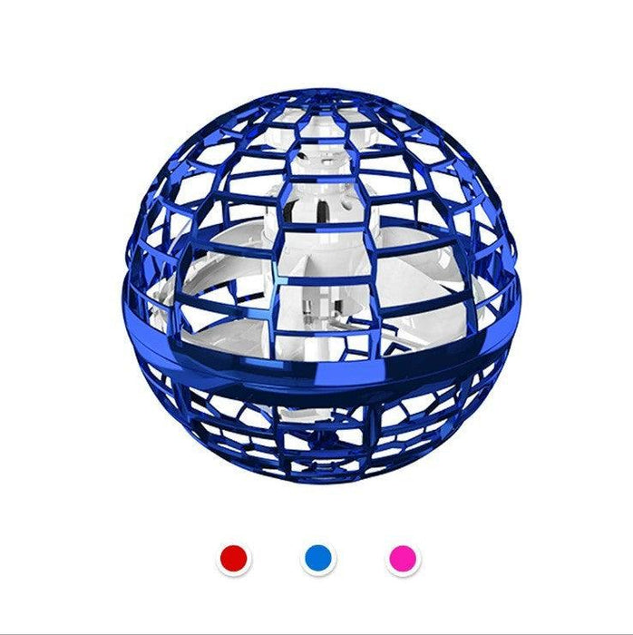 Glowing UFO Swirl Ball - Interactive Flying Toy