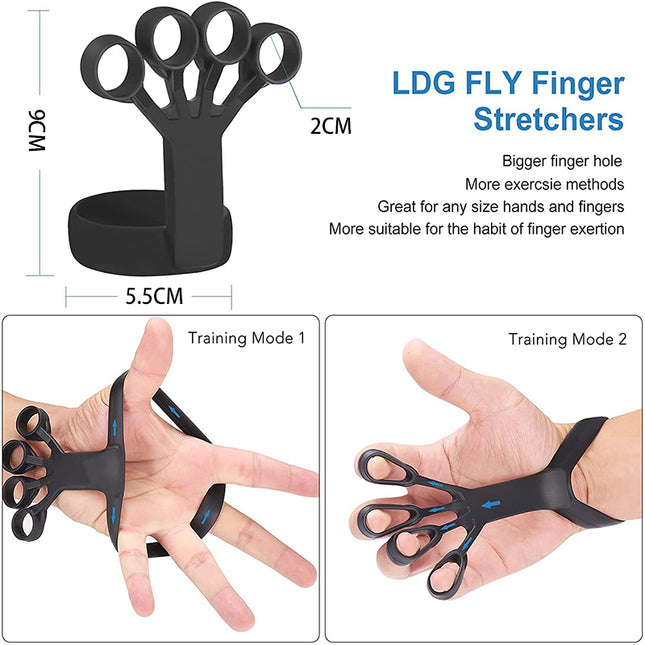 Silicone Grip Device Finger Exercise Stretcher Arthritis Hand Grip Tra