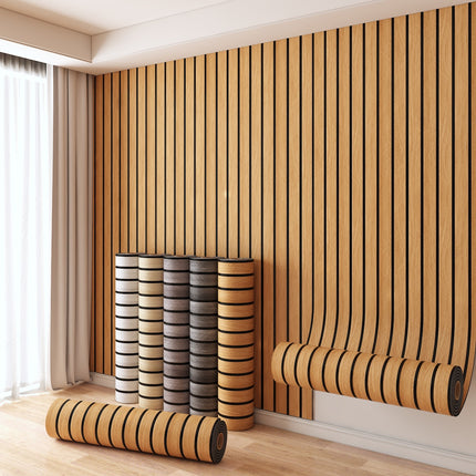 Peekaboo Studio Wood Grain Self-Adhesive Wallpaper - Waterproof & Mois