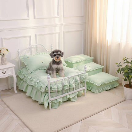 Hanging Swing Cradle Pet Bed — Iron Frame, M & L
