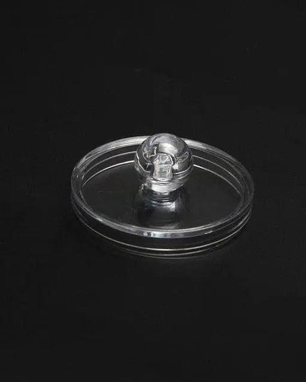 Sleek Transparent Acrylic Cotton Swab Organizer