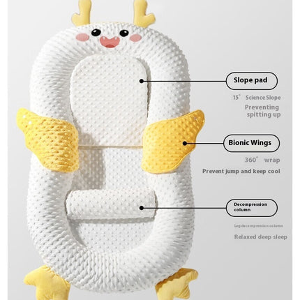 Peekaboo Studio Newborn Sleeping Slope Mattress with Breathable Design