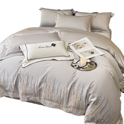 Simple Four-piece Bedding Set Available In Four Seasons