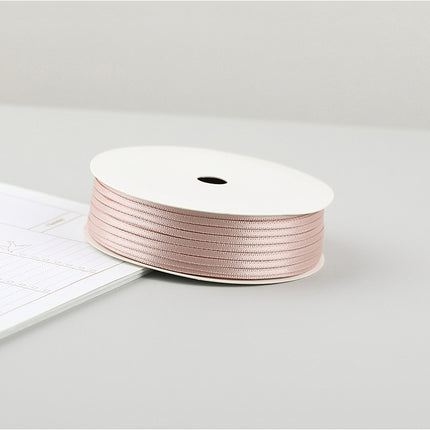 Peekaboo Studio 2mm Double-Sided Silk Ribbon for DIY Packaging