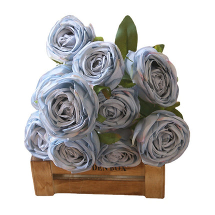 Peekaboo Studio Super Realistic Bridal Bouquet - Artificial Flowers, L